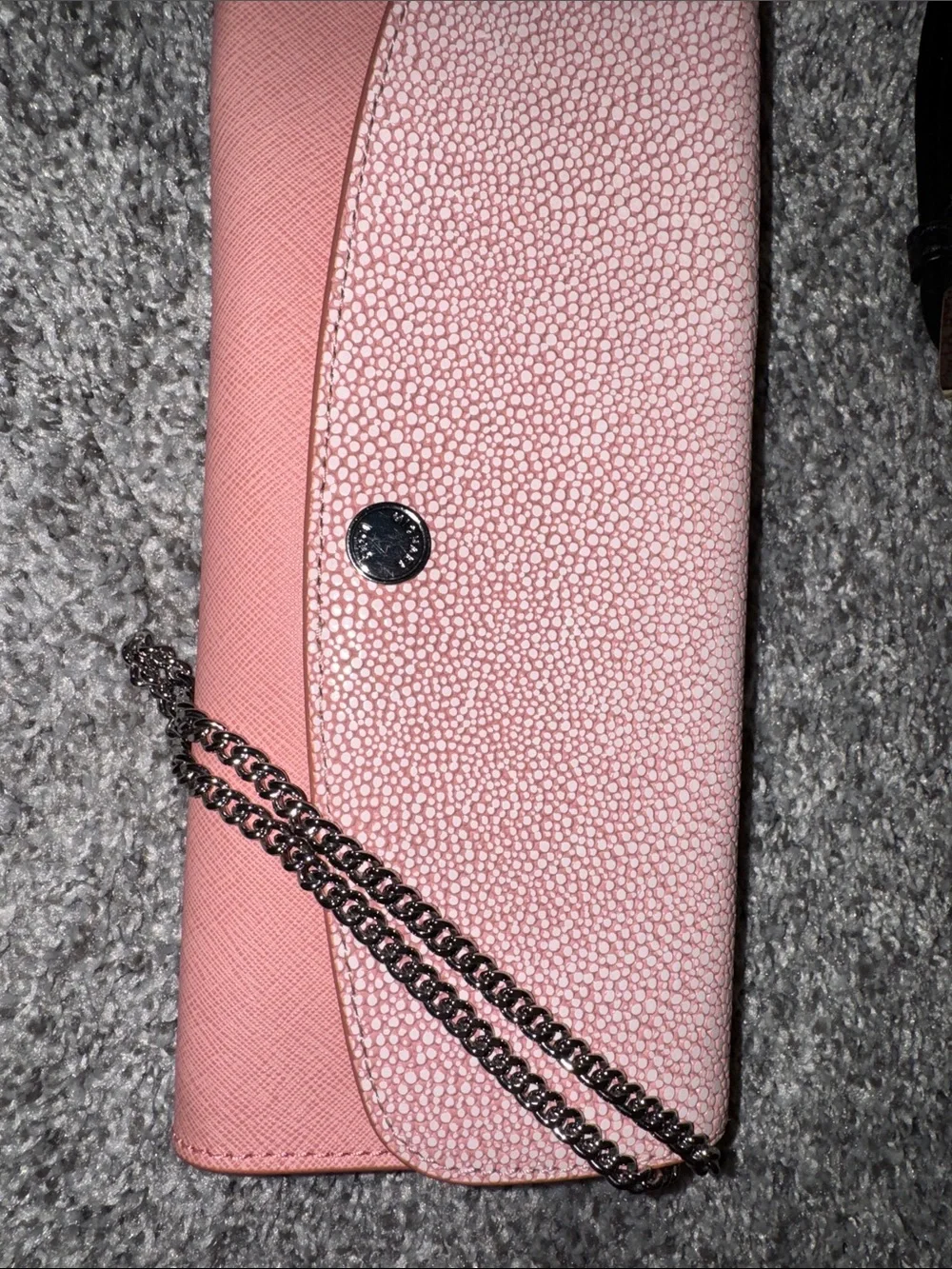 Michael Kors Pink Women's Wallet and Clutch Set - Soft coral Blush Pink